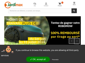 'jardimax.com' screenshot