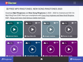 'mp3-ringtone.com' screenshot