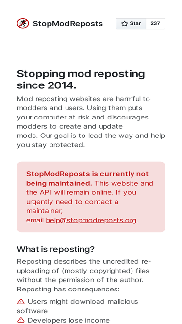 stopmodreposts.org