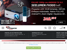 'proyectorbarato.com' screenshot