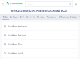 'documentonobrasil.com.br' screenshot