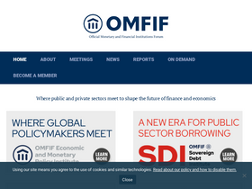 'omfif.org' screenshot