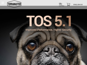 'terra-master.com' screenshot