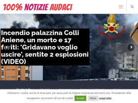 'notizieaudaci.it' screenshot