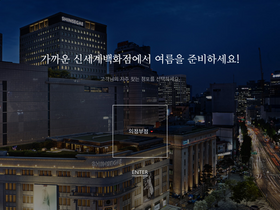 'shinsegae.com' screenshot