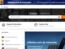 'topoptical.en.alibaba.com' screenshot