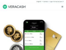 'veracash.com' screenshot