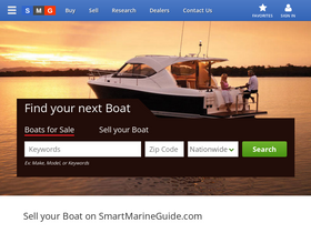 'smartmarineguide.com' screenshot