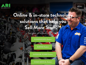 'arinet.com' screenshot