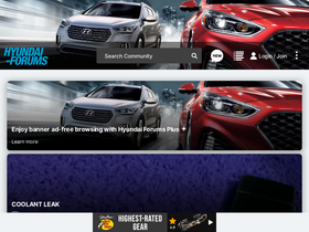 'hyundai-forums.com' screenshot
