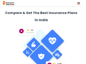 'myinsuranceclub.com' screenshot
