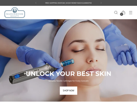 nuovaderm.com homepage screenshot