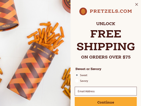 'pretzels.com' screenshot