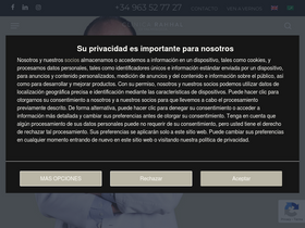 'rahhal.com' screenshot