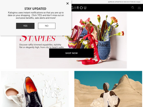 'kalogirou.com' screenshot