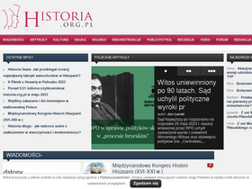 'historia.org.pl' screenshot