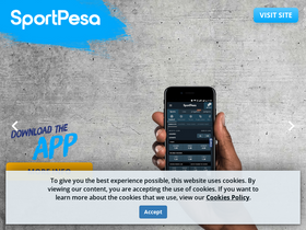 'sportpesa.com' screenshot