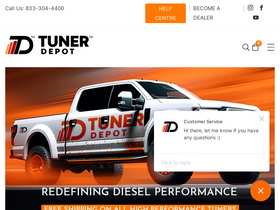'tunerdepot.com' screenshot
