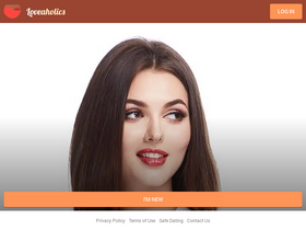 'loveaholics.com' screenshot