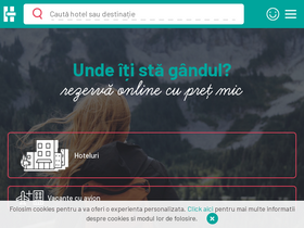 'alohotels.ro' screenshot