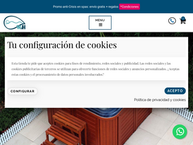 'webdelhidromasaje.com' screenshot