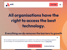 'ans.co.uk' screenshot