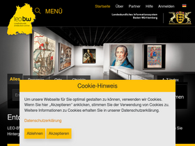 'leo-bw.de' screenshot