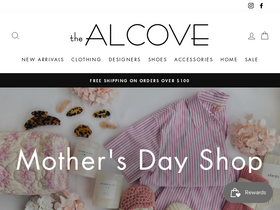 shopthealcove.com homepage screenshot