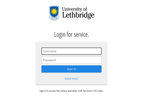 login.uleth.ca