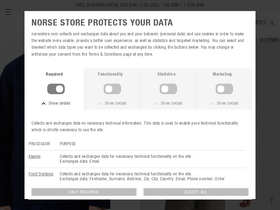 'norsestore.com' screenshot