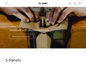 oldhat.ca homepage screenshot