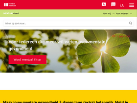 'mentaalvitaal.nl' screenshot