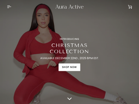 auraactive.org homepage screenshot