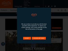 'brooklynkayakcompany.com' screenshot