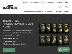 'jaycactus.com' screenshot