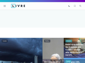'olivre.com.br' screenshot