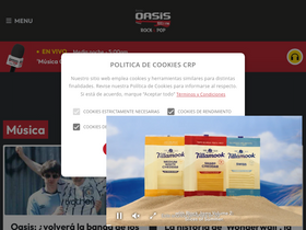 'oasis.pe' screenshot