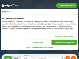 'otpotthon.hu' screenshot