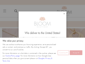 'bloom-boutique.co.uk' screenshot