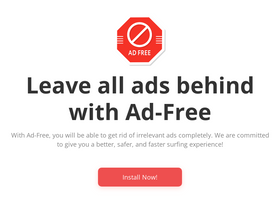 'ad-free.info' screenshot