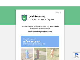 'gezginkorsan.org' screenshot