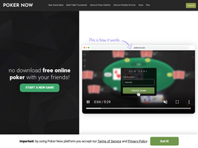 'pokernow.club' screenshot