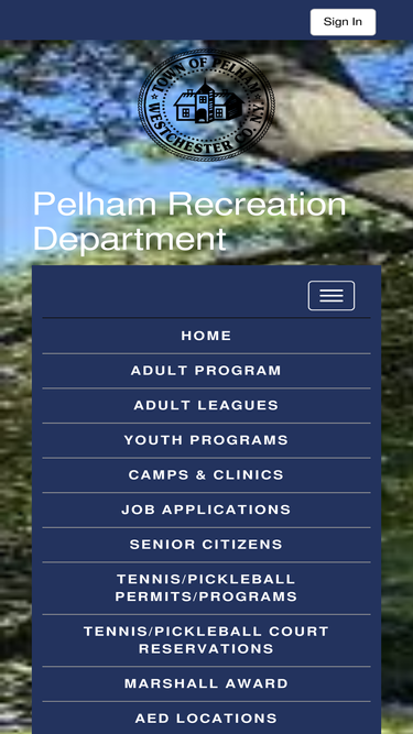 pelhamrecreation.com