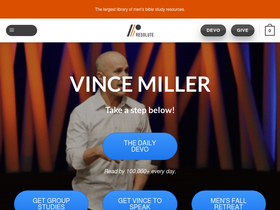 'beresolute.org' screenshot