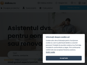 'daibau.ro' screenshot