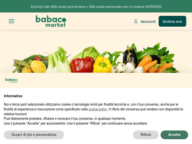 'babacomarket.com' screenshot