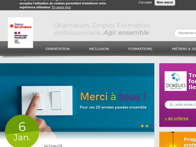 'defi-metiers.fr' screenshot
