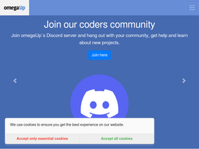 'omegaup.com' screenshot