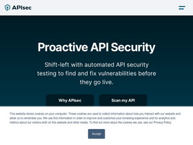 'apisec.ai' screenshot