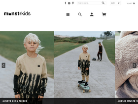 mnstrkids.com homepage screenshot